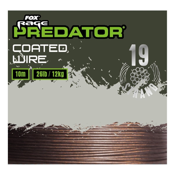 19-Strand Coated Wire 26lb/12kg