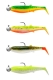 Cannibal Shad 8cm/5gr Dark Water Mix