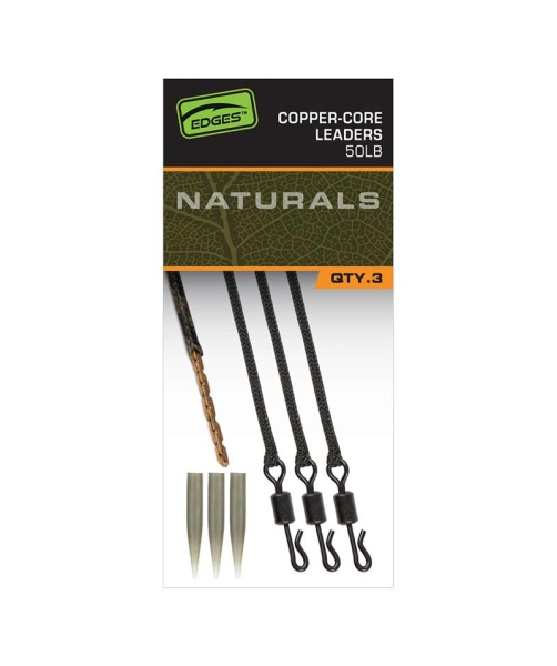 Edges Naturals Copper-Core Leaders