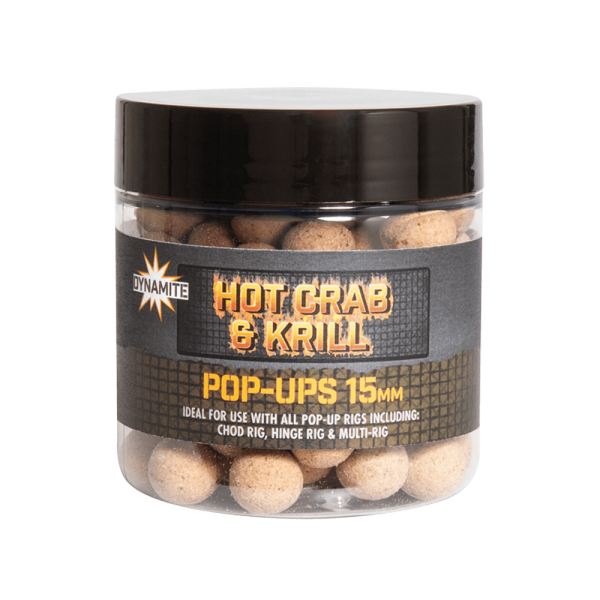 Hot Crab & Krill Pop-Ups 15mm