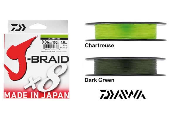 Vismania J Braid X8 Dark Green