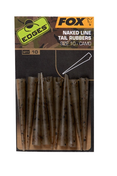 EDGES Naked Line Tail Rubbers maat 10