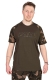 Camo Outline Print T-Shirt Khaki (Small)