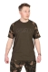 Camo Outline Print T-Shirt Khaki (Small)