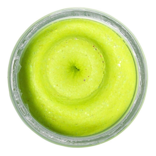 PowerBait Natural Scent Glitter Garlic - Chartreuse