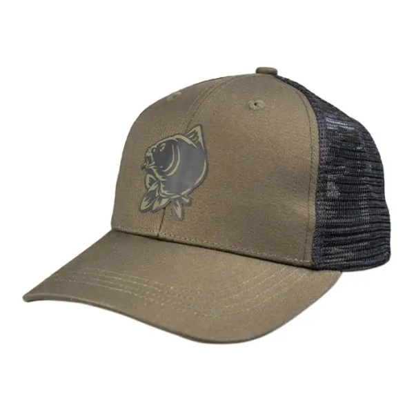 Make It Happen Trucker Cap Fish Logo