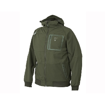Shell Hoodie Green / Silver