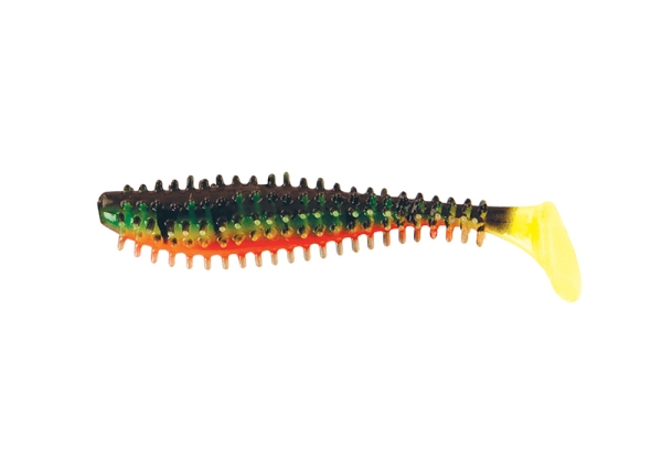 Ultra UV Spikey Shad 9cm Firetiger